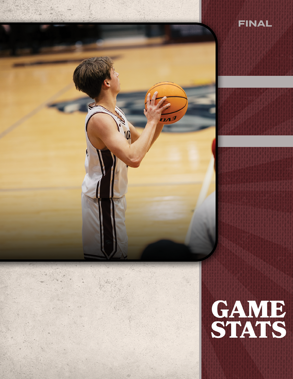 A man in a white and brown uniform is holding a basketball. AI generated content