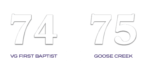 75,74,goose creek,vg FIRST BAPTIST