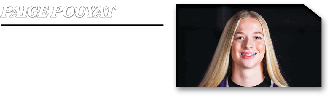 OFFENSIVE PLAYER,14 pts 4 3pts 4 ast,paige pouya