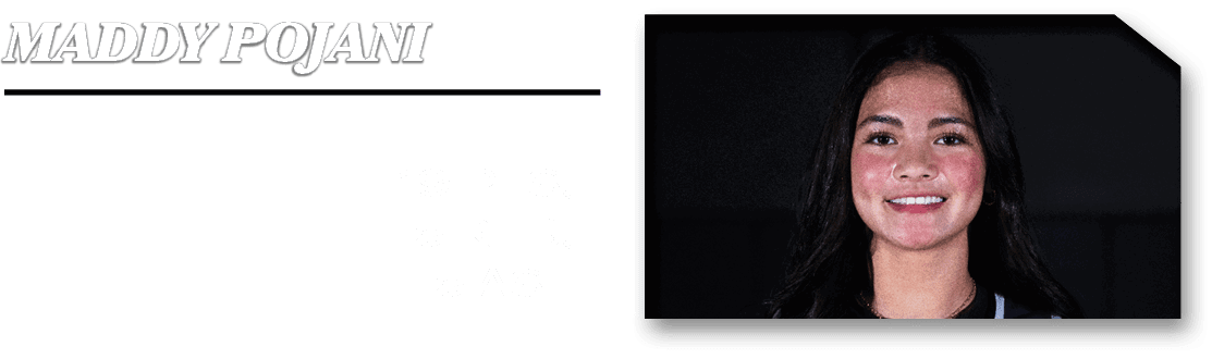 OFFENSIVE PLAYER,19 pts, 5 reb, 5 ast,maddy pojan