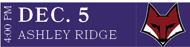 ASHLEY RIDGE,DEC. 5,4:00 P