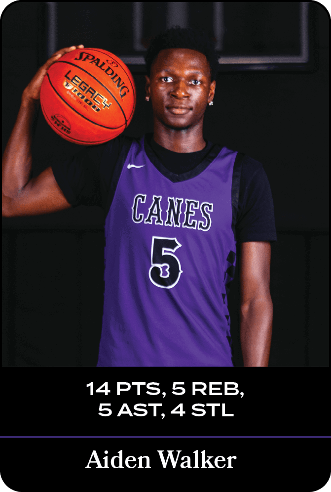 Aiden Walker,14 pts, 5 reb, 5 ast, 4 st