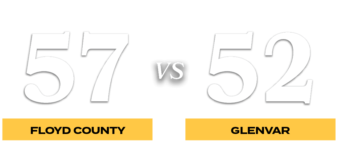52,57,VS,glenvar,Floyd Count
