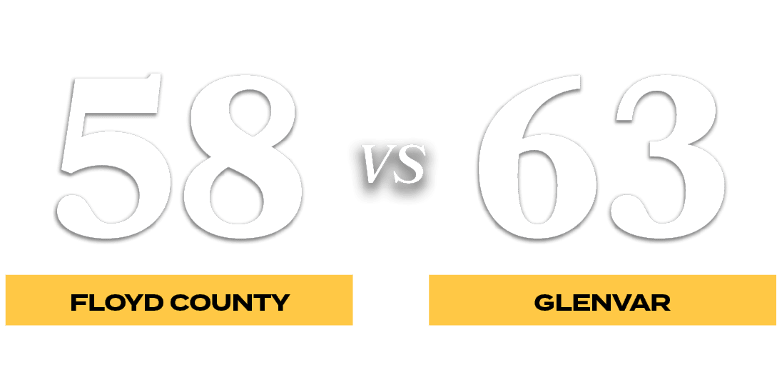 63,58,VS,glenvar,Floyd Count