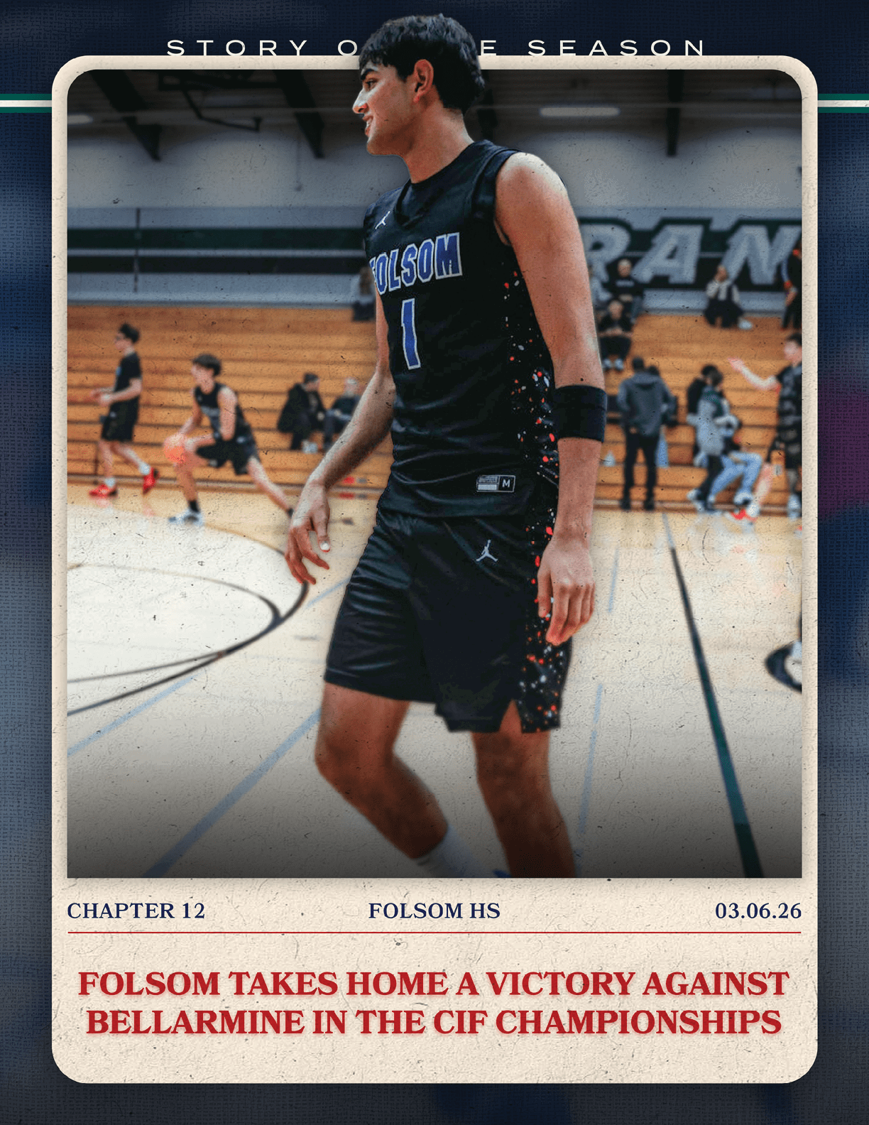 A basketball player in a black jersey with the number 12 on it. AI generated content