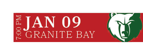 Granite Bay,Jan 09,7:00 P
