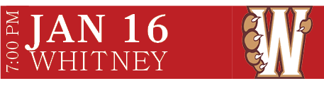 Whitney,Jan 16,7:00 PM