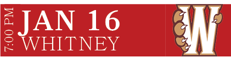 Whitney,Jan 16,7:00 PM