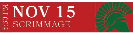 scrimmage,Nov 15,5:30 P