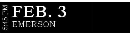 EMERSON,FEB. 3,5:45 P