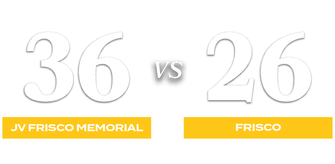 26,36,VS,frisco,jv FRISCO MEMORIA