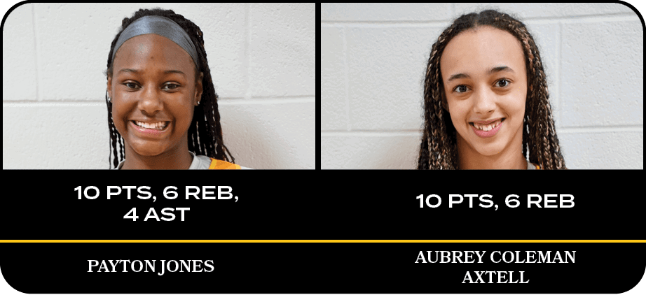 AUBREY COLEMAN AXTELL,10 PTS, 6 RE