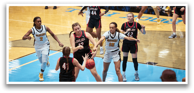 Lovejoy vs Memorial Girls Basketball Playoffs