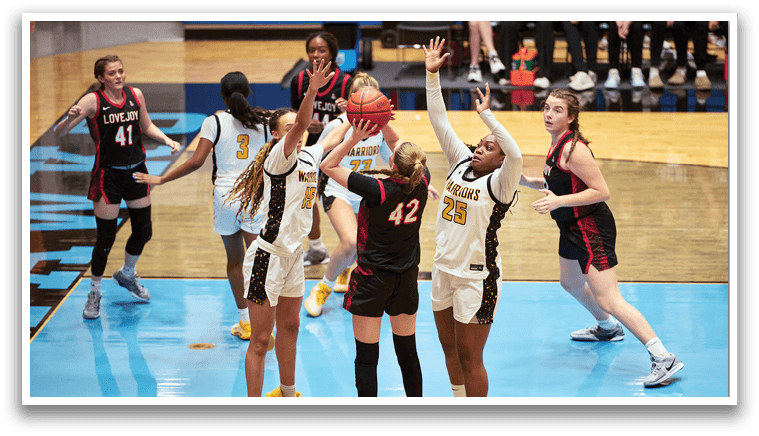 Lovejoy vs Memorial Girls Basketball Playoffs