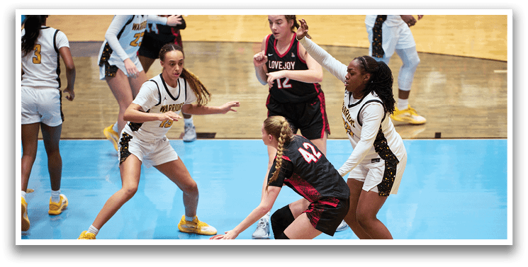 Lovejoy vs Memorial Girls Basketball Playoffs