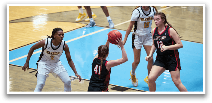 Lovejoy vs Memorial Girls Basketball Playoffs