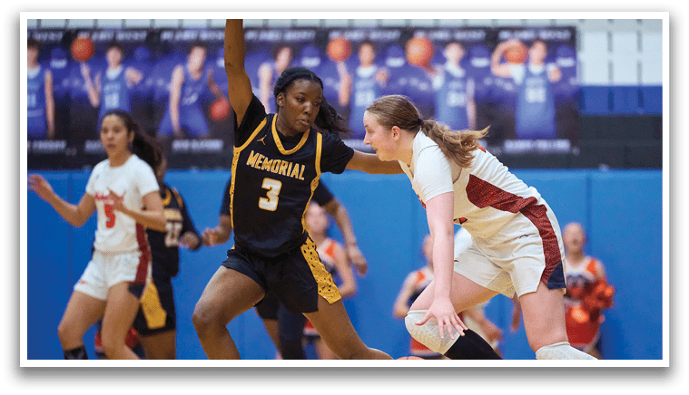 Wakeland vs Memorial Girls Basketball Playoffs