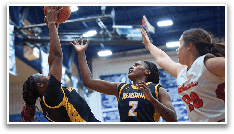 Wakeland vs Memorial Girls Basketball Playoffs