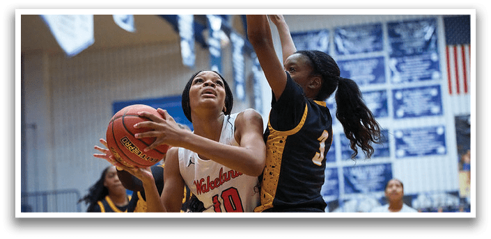 Wakeland vs Memorial Girls Basketball Playoffs