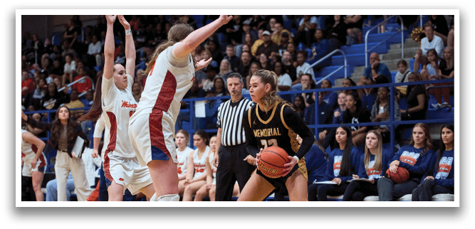 Wakeland vs Memorial Girls Basketball Playoffs