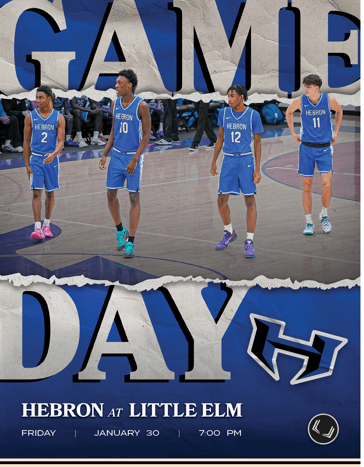 HEBRON AT LITTLE ELM,FRIDay | JANUARY 30 | 7:00 P