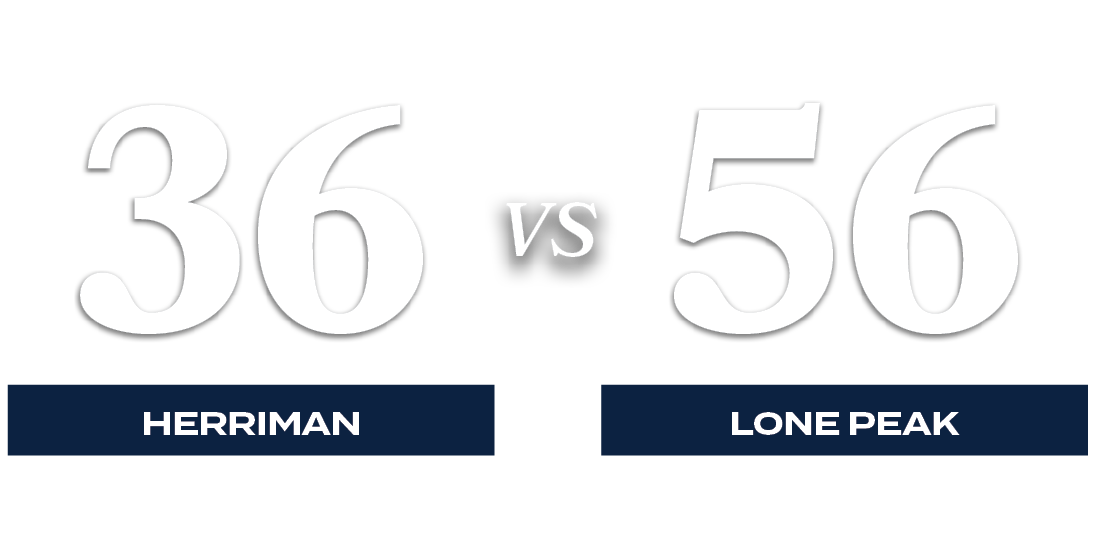 56,36,VS,LONE PEAK,HERRIMA
