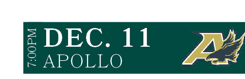 APOLLO,DEC. 11,7:00P