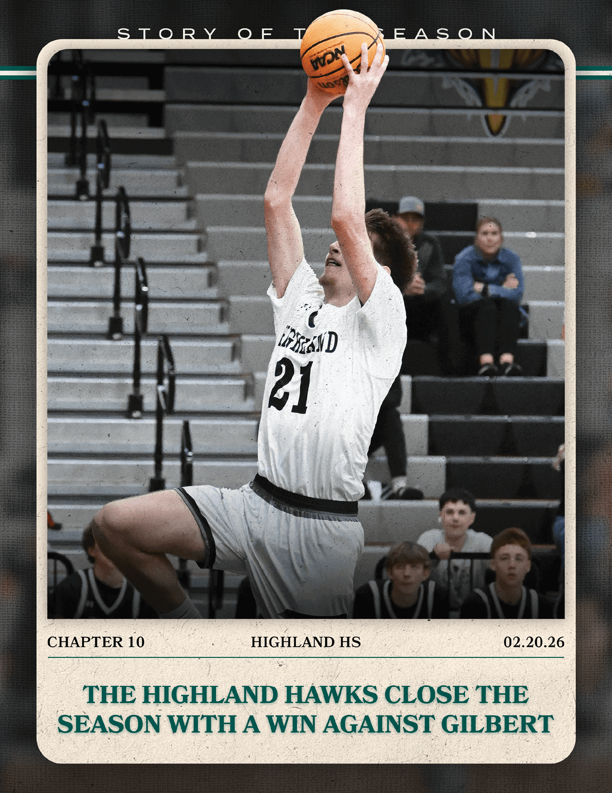 A basketball player in a white uniform is jumping to catch a basketball. AI generated content