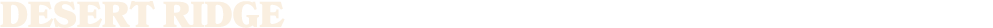 desert ridge