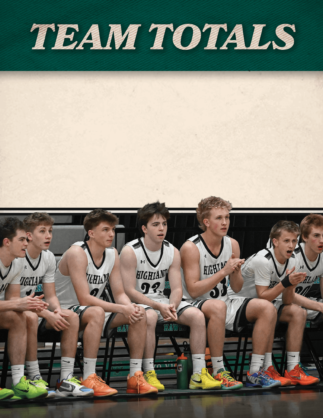 A group of young men are sitting on a bench, wearing uniforms and waiting for their turn to play. AI generated content