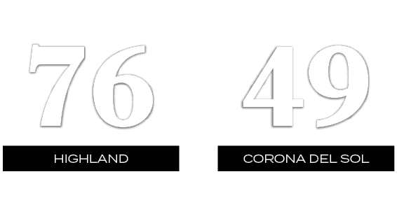 49,76,corona del sol,HIGHLAND