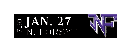 N. FORSYTH,JAN. 27,7:30