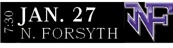 N. FORSYTH,JAN. 27,7:30