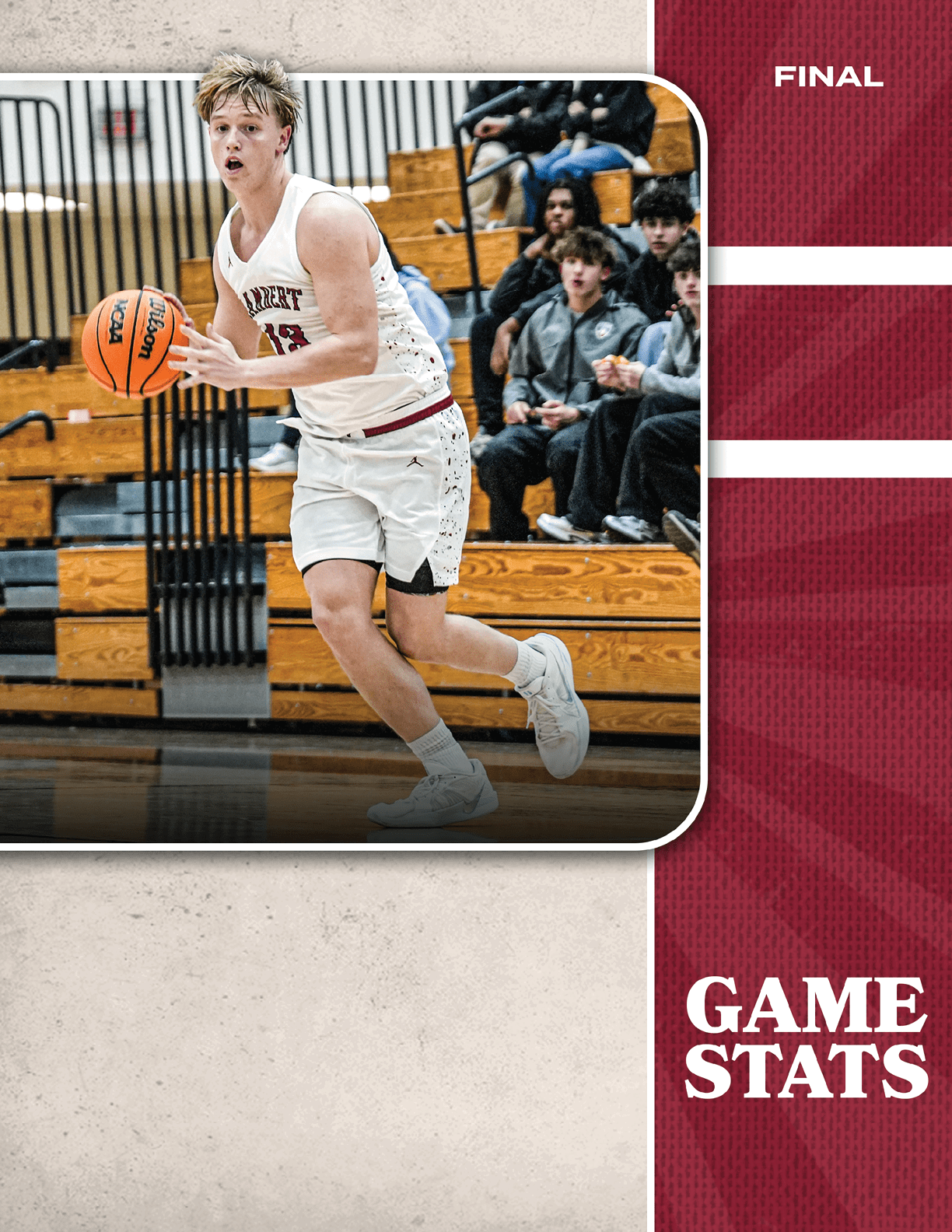 A basketball player in a white jersey holding a basketball. AI generated content