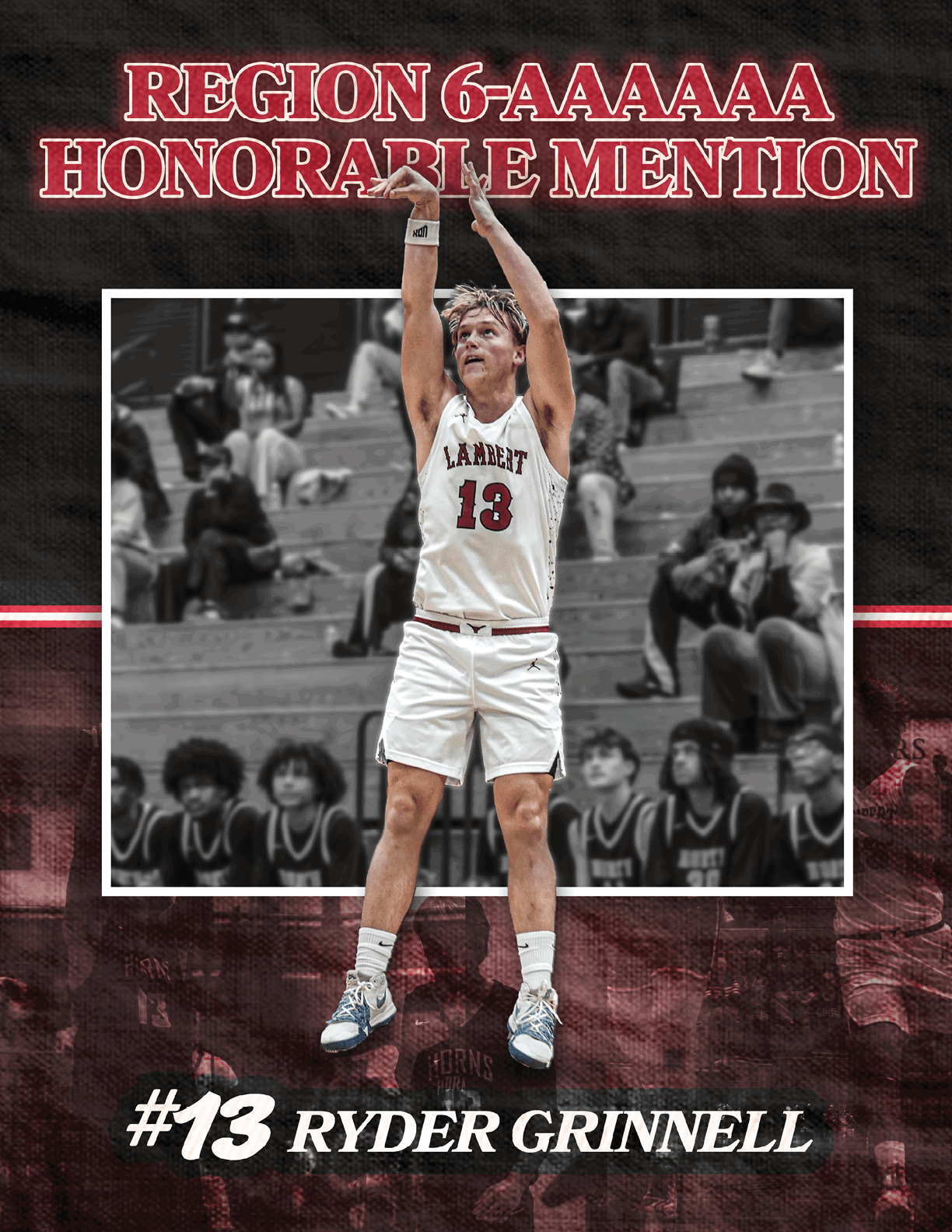 A basketball player in a white uniform with the number 13 on the back of his jersey is jumping up to catch a basketball. AI generated content