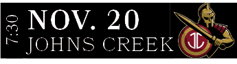 JOHNS CREEK,NOV. 20,7:30