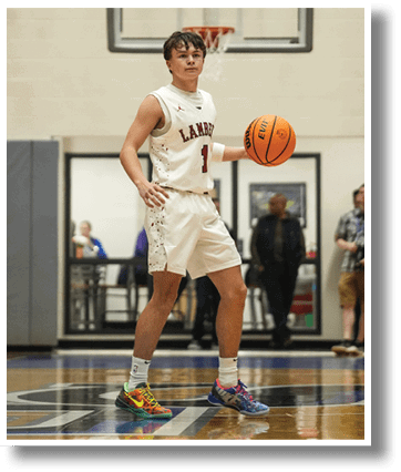 A man in a white shirt and shorts is holding a basketball. AI generated content