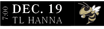 TL HANNA,DEC. 19,7:00