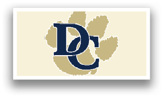A logo for Delta Ducks features a paw print and the letters D and C. AI generated content