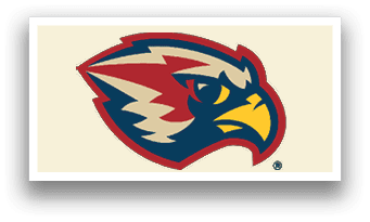 A bird with a red and blue head, wings, and tail. AI generated content