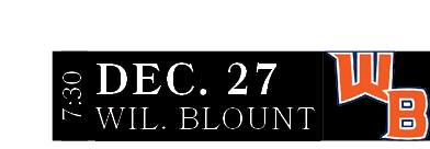 WIL. BLOUNT,DEC. 27,7:30