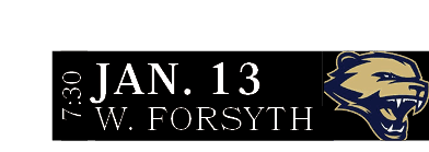 W. FORSYTH,JAN. 13,7:30