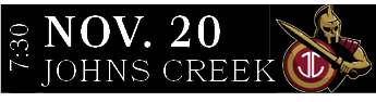 JOHNS CREEK,NOV. 20,7:30