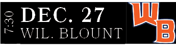 WIL. BLOUNT,DEC. 27,7:30