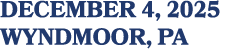 DECEMBER 4, 2025 wyndmoor, PA