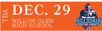 Willow Glen High School,DEC. 29,TB
