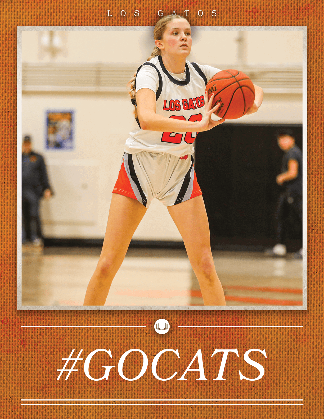 A female basketball player wearing a white jersey with the number 20 on it. AI generated content