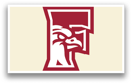 A red and white bird with a ferocious look on its face. AI generated content