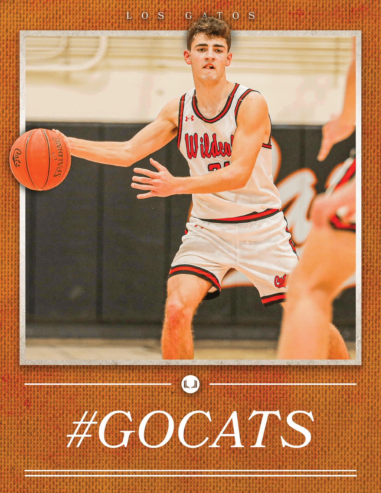 A basketball player wearing a white jersey with the number 40 on it. AI generated content