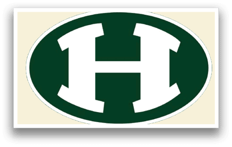 A green and white logo with the letter H in the center. AI generated content